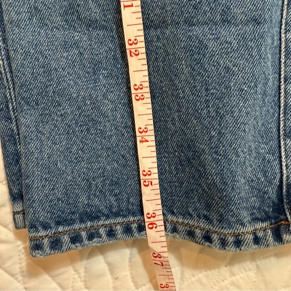 Citizens of Humanity Dree Crop High Rise Slim Straight Rigid Denim SZ 30 - Picture 5 of 16